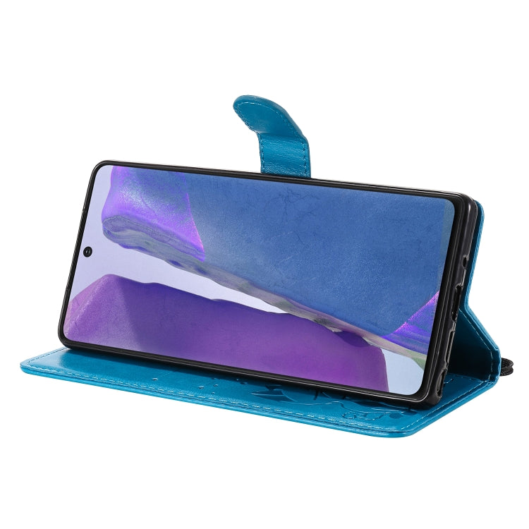 Cat Bee Embossing Pattern Shockproof Horizontal Flip Leather Case with Holder & Card Slots & Wallet, For Samsung Galaxy Note 20, For Samsung Galaxy Note 20 Ultra