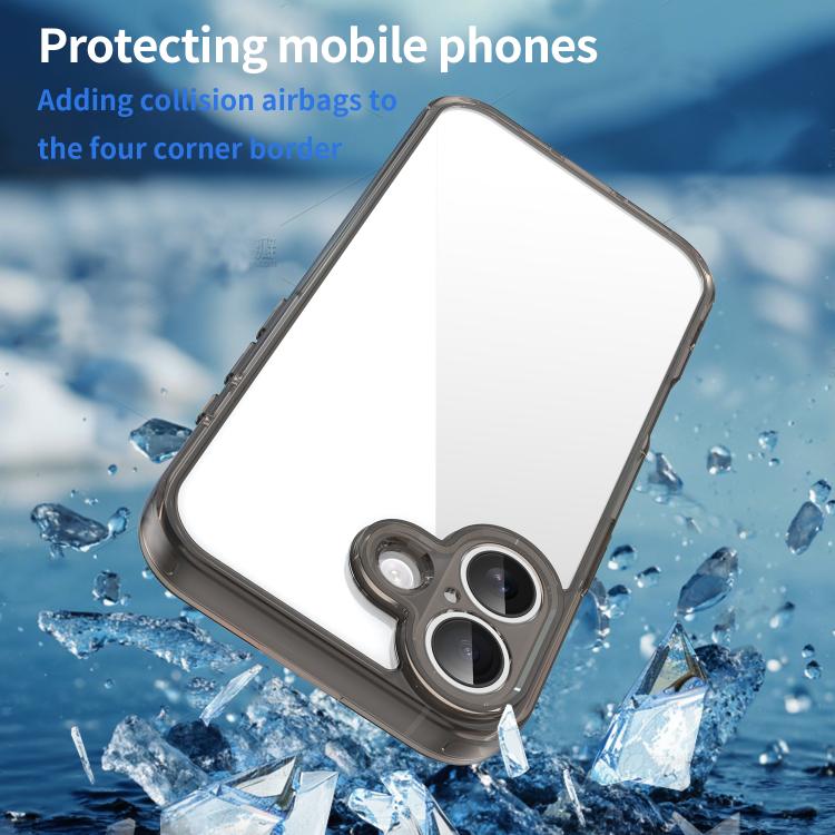 PC Hybrid TPU Airbag Shockproof Phone Case, For iPhone 16 Pro, For iPhone 16 Plus, For iPhone 16, For iPhone 15 Pro Max, For iPhone 15 Pro, For iPhone 15 Plus
