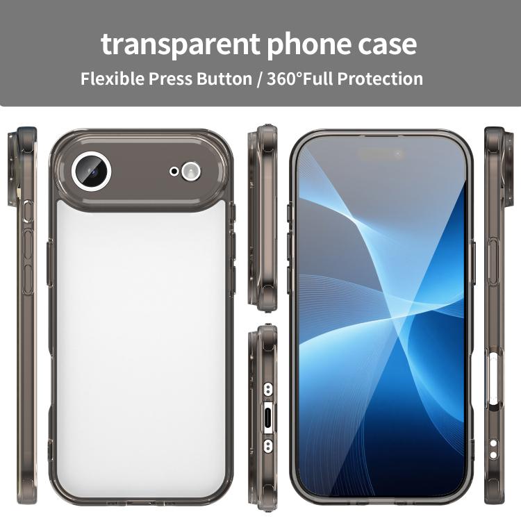 PC Hybrid TPU Airbag Shockproof Phone Case, For iPhone 16 Pro, For iPhone 16 Plus, For iPhone 16, For iPhone 15 Pro Max, For iPhone 15 Pro, For iPhone 15 Plus