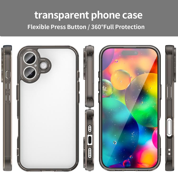 PC Hybrid TPU Airbag Shockproof Phone Case, For iPhone 17 Pro Max, For iPhone 17 Pro, For iPhone 17, For iPhone 17 Air, For iPhone 16e, For iPhone 16 Pro Max