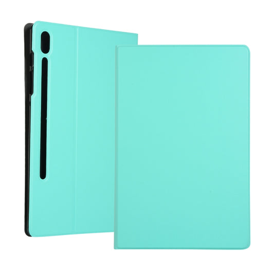 Samsung Galaxy Tab S8+ leather case with stand holder, horizontal flip design