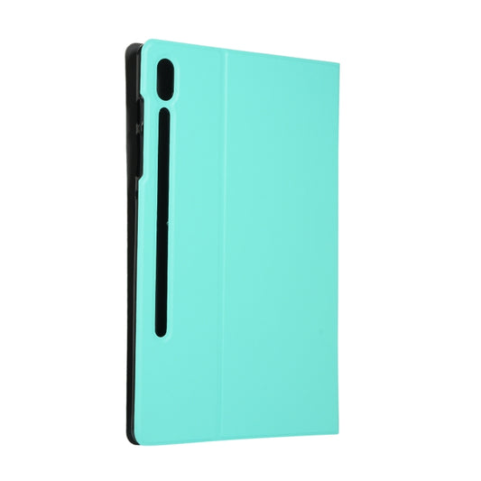 Elasticity leather case Tab A7 T500 with built-in kickstand, closed position