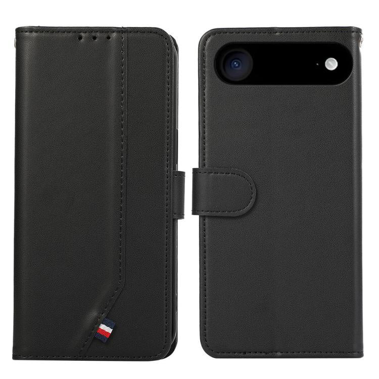 ABEEL Delicate Texture Splicing RFID Leather Phone Case, For iPhone 17 Pro Max, For iPhone 17 Pro, For iPhone 17, For iPhone 17 Air
