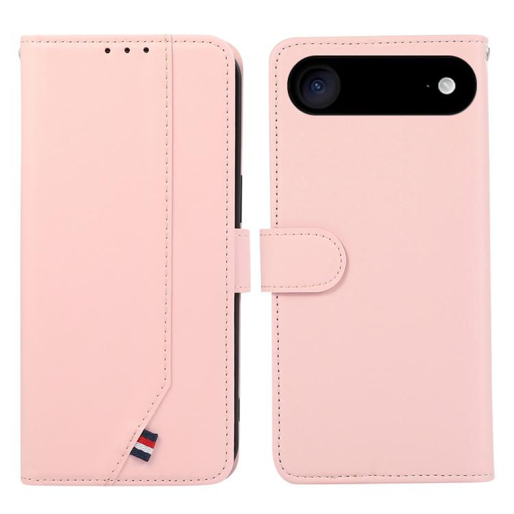 ABEEL Delicate Texture Splicing RFID Leather Phone Case, For iPhone 17 Pro Max, For iPhone 17 Pro, For iPhone 17, For iPhone 17 Air