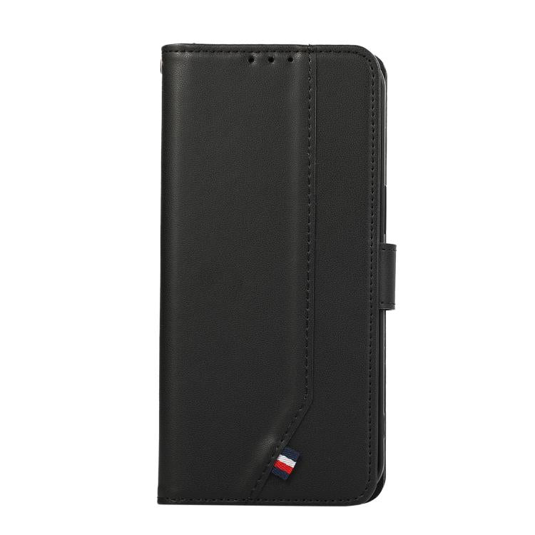 ABEEL Delicate Texture Splicing RFID Leather Phone Case, For iPhone 17 Pro Max, For iPhone 17 Pro, For iPhone 17, For iPhone 17 Air