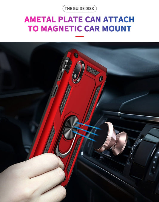 Samsung Galaxy M01 Core protective case with full 360 rotation mount