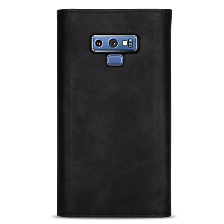 Skin Feel Zipper Horizontal Flip Leather Case with Holder & Card Slots & Photo Frame & Lanyard & Long Rope, For Samsung Galaxy Note9, For Samsung Galaxy S9, For Samsung Galaxy S9+, For Samsung Galaxy Note8