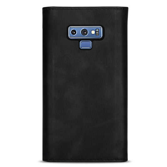 Interior card slot layout holding multiple cards securely in Samsung case