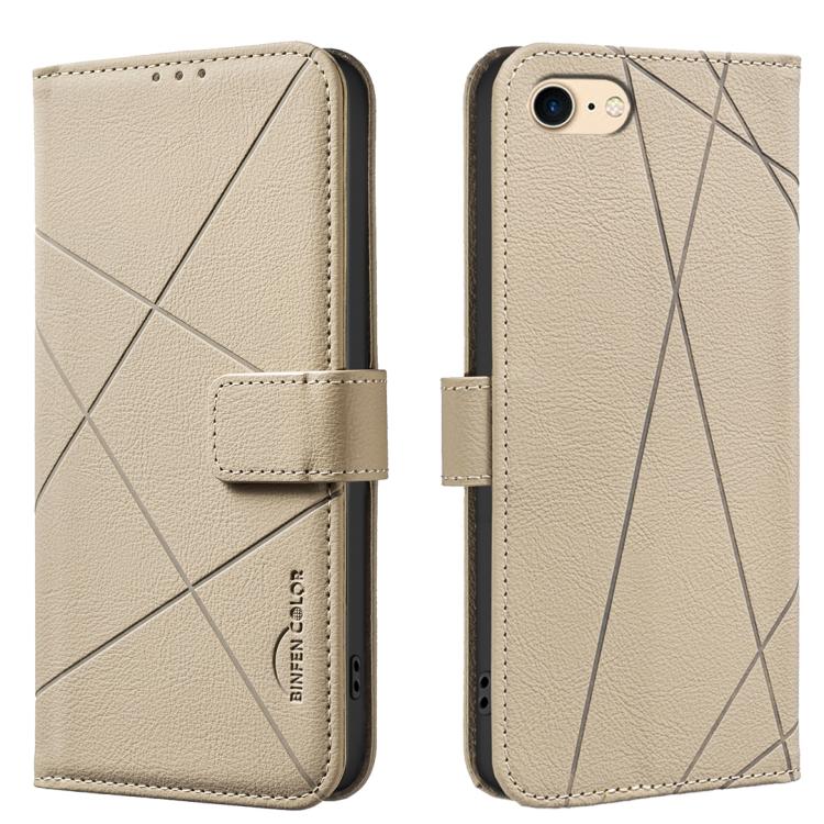 Geometric Pattern RFID Leather Phone Case, For iPhone 6 / 7 / 8 / SE, For iPhone 13 Pro Max, For iPhone 13 Pro, For iPhone 12 / 12 Pro