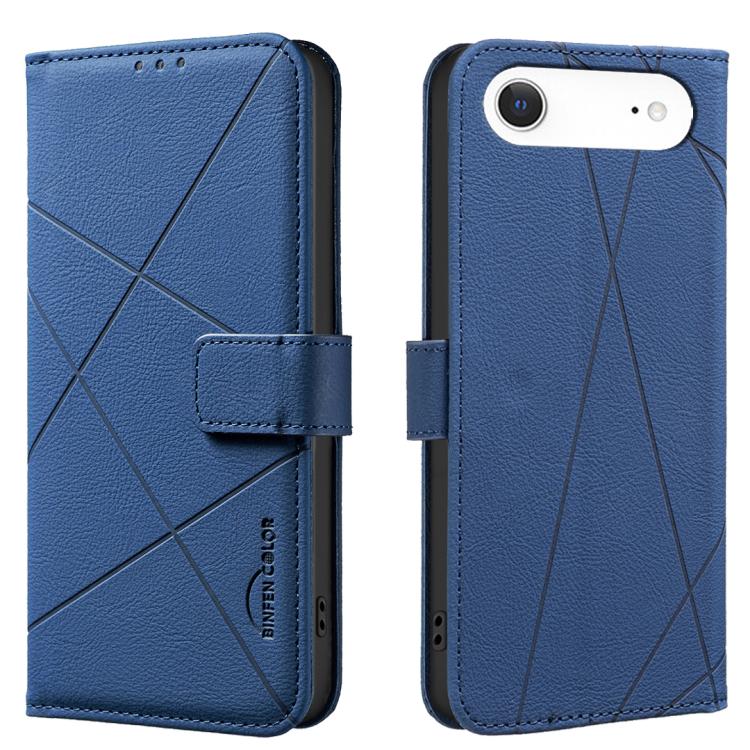 Geometric Pattern RFID Leather Phone Case, For iPhone 17 Pro Max, For iPhone 17 Pro, For iPhone 17, For iPhone 17 Air