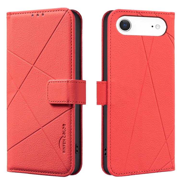 Geometric Pattern RFID Leather Phone Case, For iPhone 17 Pro Max, For iPhone 17 Pro, For iPhone 17, For iPhone 17 Air