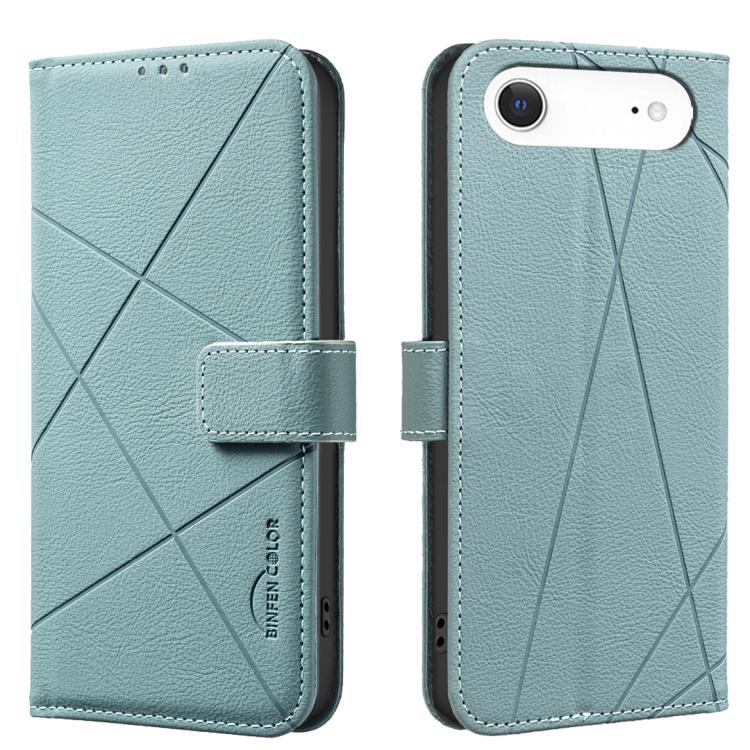 Geometric Pattern RFID Leather Phone Case, For iPhone 17 Pro Max, For iPhone 17 Pro, For iPhone 17, For iPhone 17 Air