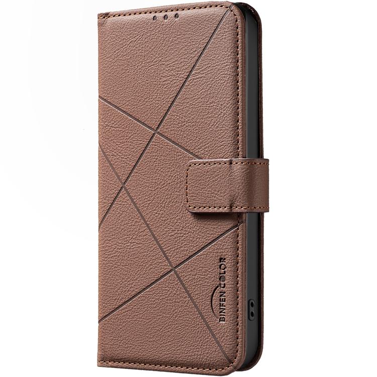 Geometric Pattern RFID Leather Phone Case, For iPhone 17 Pro Max, For iPhone 17 Pro, For iPhone 17, For iPhone 17 Air