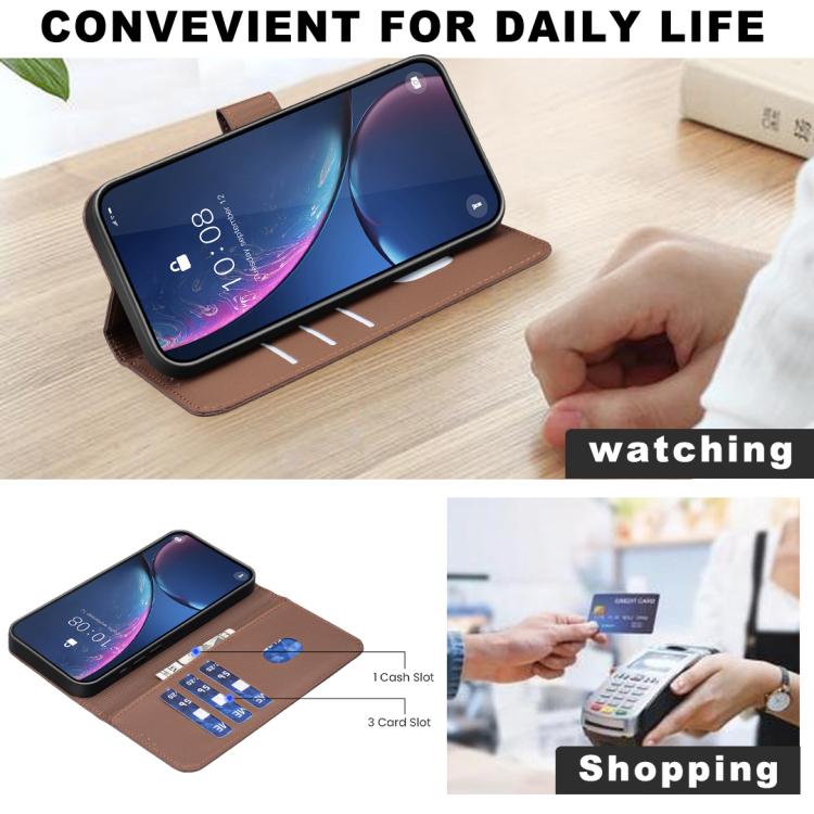Geometric Pattern RFID Leather Phone Case, For iPhone 17 Pro Max, For iPhone 17 Pro, For iPhone 17, For iPhone 17 Air