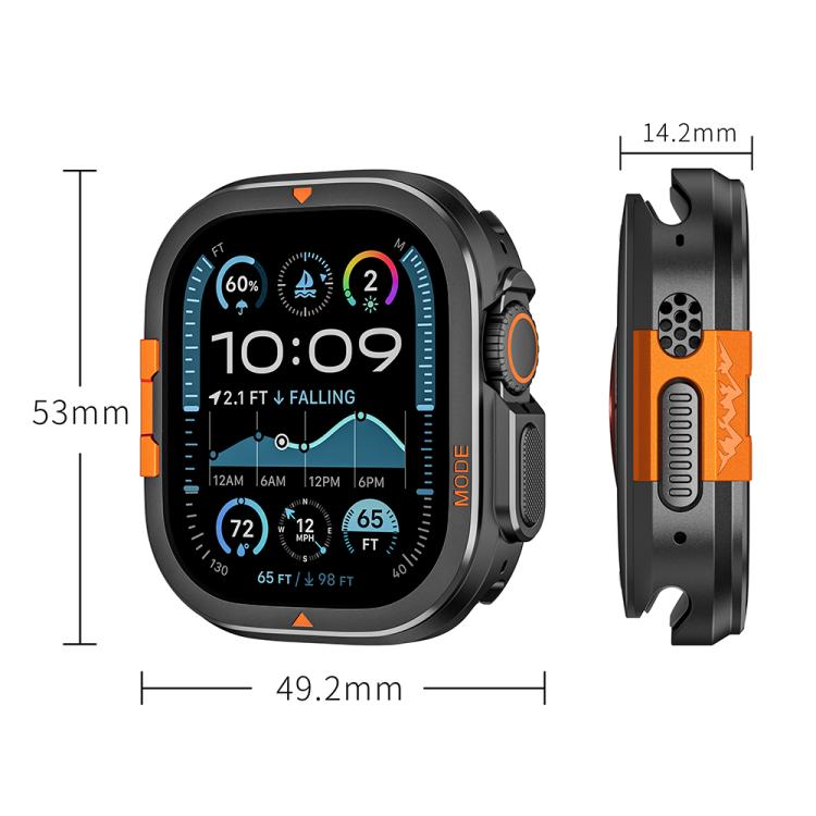 Full Coverage Metal Watch Case, For Apple Watch Ultra 2 / Ultra 49mm