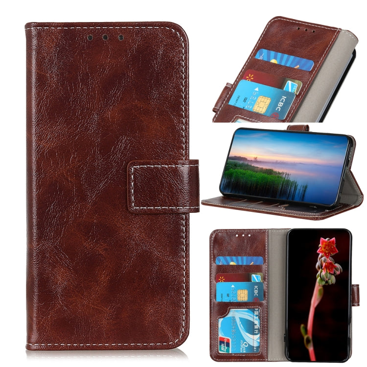 Retro Crazy Horse Texture Horizontal Flip Leather Case with Holder & Card Slots & Photo Frame & Wallet, For Motorola Moto G9 / G9 Play / E7 Plus / Lenovo K12 Note, For Vivo Y20, For ASUS Zenfone 7 ZS670KS, For Samsung Galaxy M51