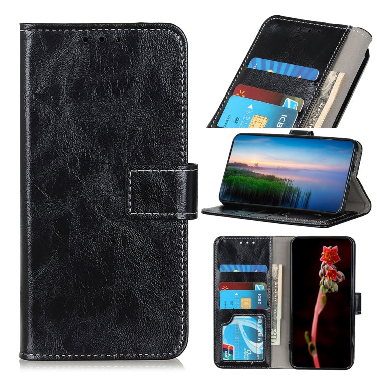 Retro Crazy Horse Texture Horizontal Flip Leather Case with Holder & Card Slots & Photo Frame & Wallet, For Motorola Moto G9 / G9 Play / E7 Plus / Lenovo K12 Note, For Vivo Y20, For ASUS Zenfone 7 ZS670KS, For Samsung Galaxy M51