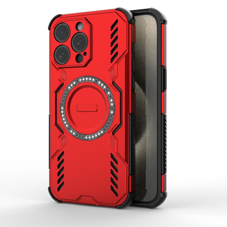Butterfly Armor MagSafe Magnetic Ring Shockproof Phone Case, For iPhone 16, For iPhone 15 Pro Max, For iPhone 15 Pro, For iPhone 15 Plus