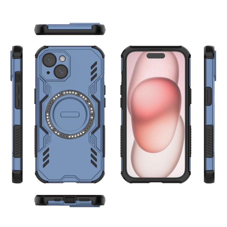 Butterfly Armor MagSafe Magnetic Ring Shockproof Phone Case, For iPhone 15