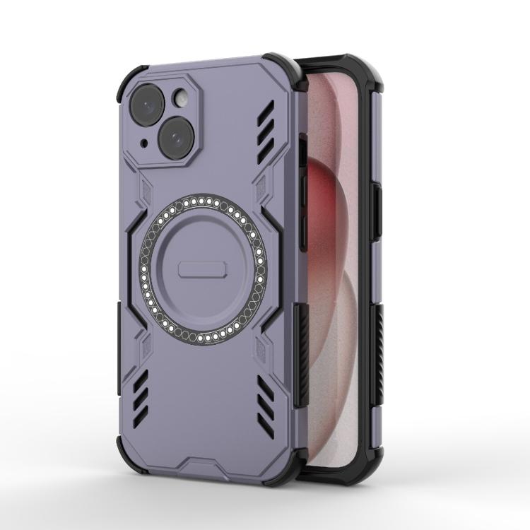 Butterfly Armor MagSafe Magnetic Ring Shockproof Phone Case, For iPhone 15