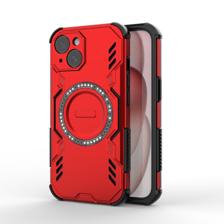 Butterfly Armor MagSafe Magnetic Ring Shockproof Phone Case, For iPhone 15