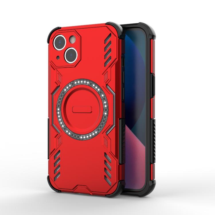 Butterfly Armor MagSafe Magnetic Ring Shockproof Phone Case, For iPhone 15