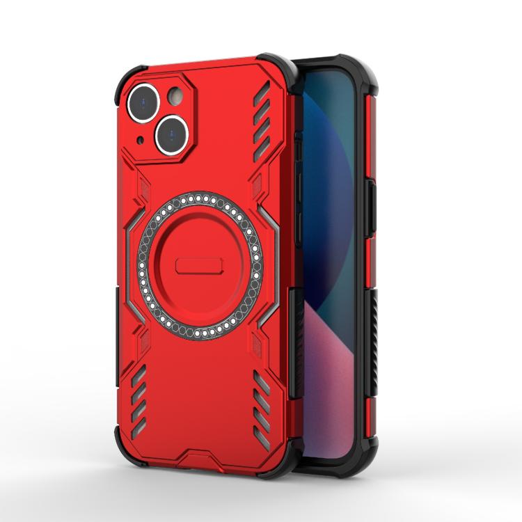 Butterfly Armor MagSafe Magnetic Ring Shockproof Phone Case, For iPhone 15