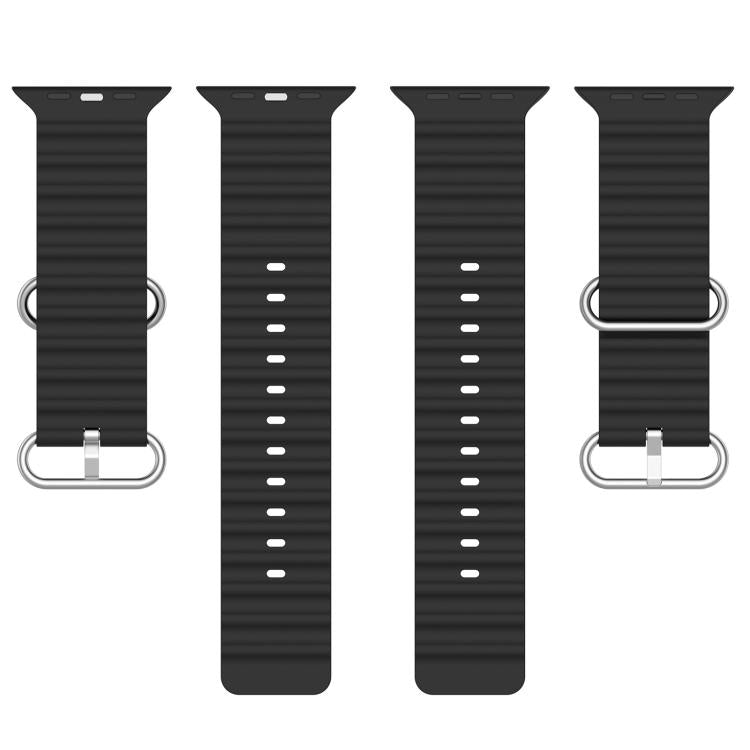 xDfind Ocean Silicone Watch Band, For Apple Watch 46mm / 49mm / 45mm / 44mm, For Apple Watch 42mm / 41mm / 40mm / 38mm