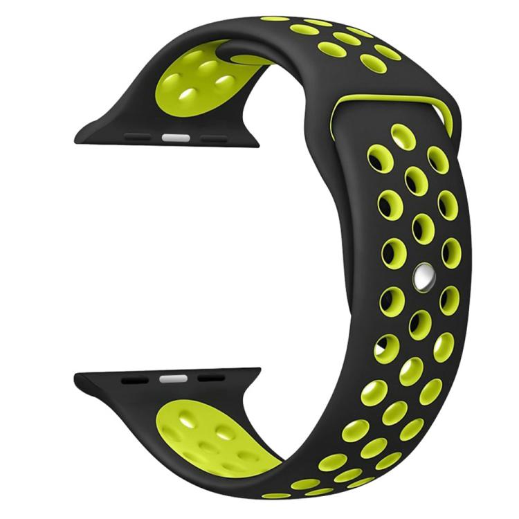 xDfind Two Color Silicone Sports Watch Band, For Apple Watch 46mm / 49mm / 45mm / 44mm, For Apple Watch 42mm / 41mm / 40mm / 38mm