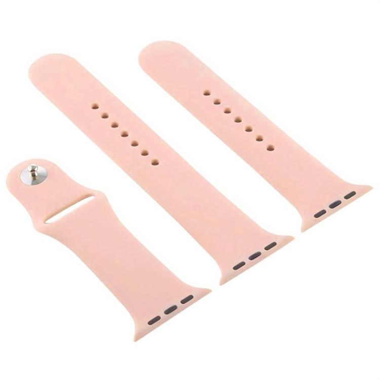 xDfind Solid Color Silicone Sports Watch Band, For Apple Watch 46mm / 49mm / 45mm / 44mm, For Apple Watch 42mm / 41mm / 40mm / 38mm