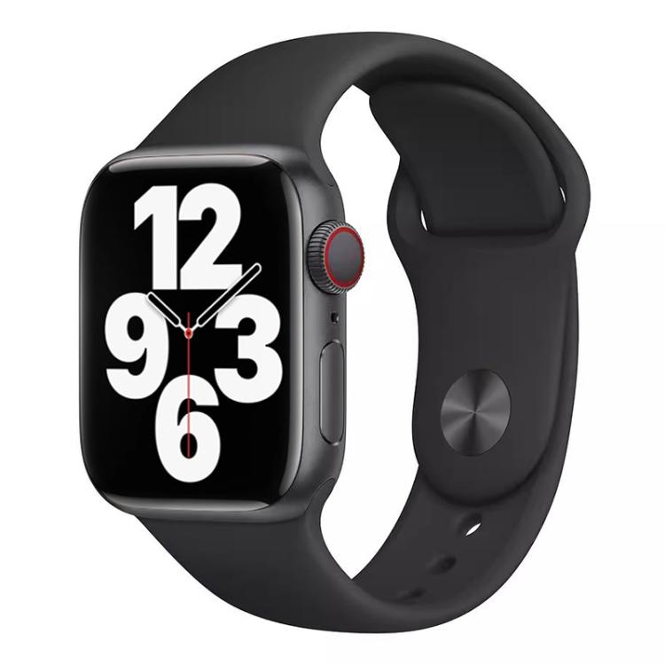 xDfind Solid Color Silicone Sports Watch Band, For Apple Watch 46mm / 49mm / 45mm / 44mm, For Apple Watch 42mm / 41mm / 40mm / 38mm