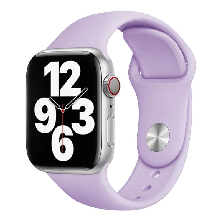 xDfind Solid Color Silicone Sports Watch Band, For Apple Watch 46mm / 49mm / 45mm / 44mm, For Apple Watch 42mm / 41mm / 40mm / 38mm