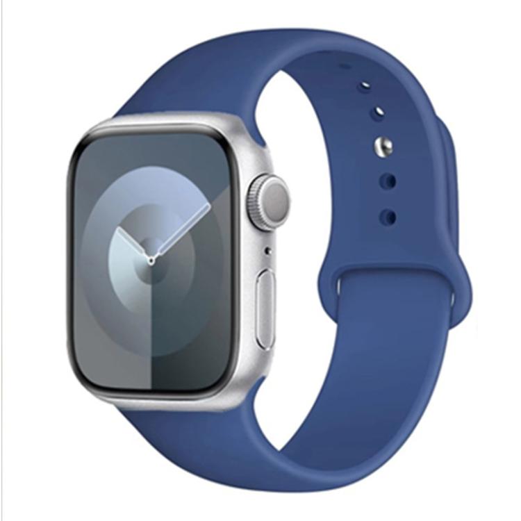 xDfind Solid Color Silicone Sports Watch Band, For Apple Watch 46mm / 49mm / 45mm / 44mm, For Apple Watch 42mm / 41mm / 40mm / 38mm