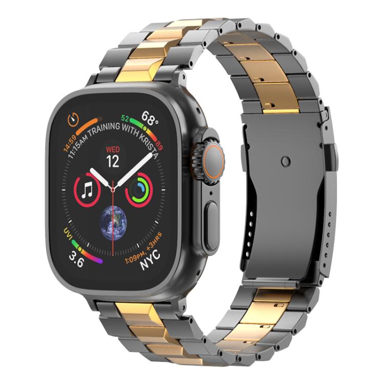 T-shaped Turtle Buckle Detachable Titanium Watch Band, For Apple Watch 46mm / 49mm / 45mm / 44mm, For Apple Watch 42mm / 41mm / 40mm / 38mm