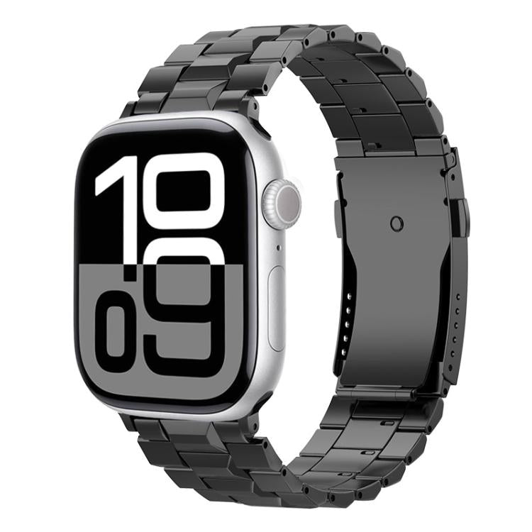 T-shaped Turtle Buckle Detachable Titanium Watch Band, For Apple Watch 46mm / 49mm / 45mm / 44mm, For Apple Watch 42mm / 41mm / 40mm / 38mm