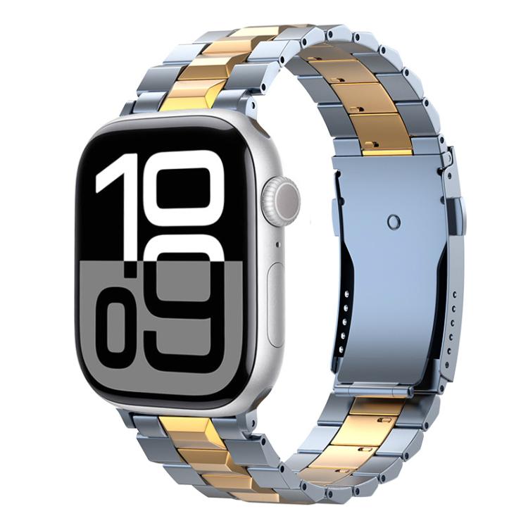 T-shaped Turtle Buckle Detachable Titanium Watch Band, For Apple Watch 46mm / 49mm / 45mm / 44mm, For Apple Watch 42mm / 41mm / 40mm / 38mm