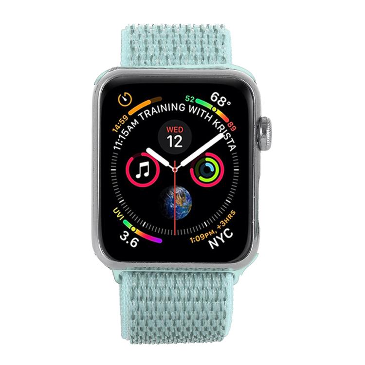 xDfind Nylon Loop Hook and Loop Fastener Watch Band, For Apple Watch 46mm / 49mm / 45mm / 44mm, For Apple Watch 42mm / 41mm / 40mm / 38mm