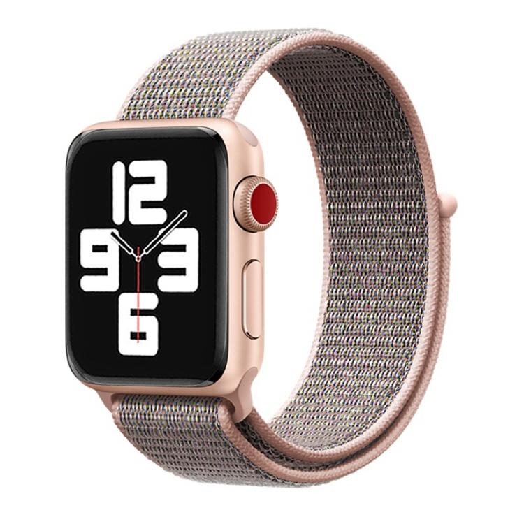 xDfind Nylon Loop Hook and Loop Fastener Watch Band, For Apple Watch 46mm / 49mm / 45mm / 44mm, For Apple Watch 42mm / 41mm / 40mm / 38mm