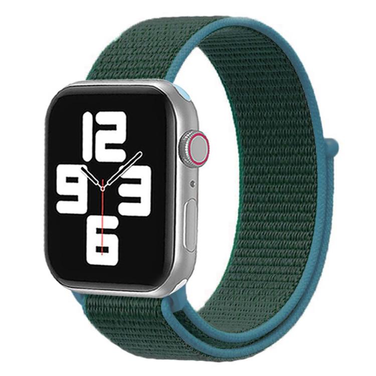 xDfind Nylon Loop Hook and Loop Fastener Watch Band, For Apple Watch 46mm / 49mm / 45mm / 44mm, For Apple Watch 42mm / 41mm / 40mm / 38mm