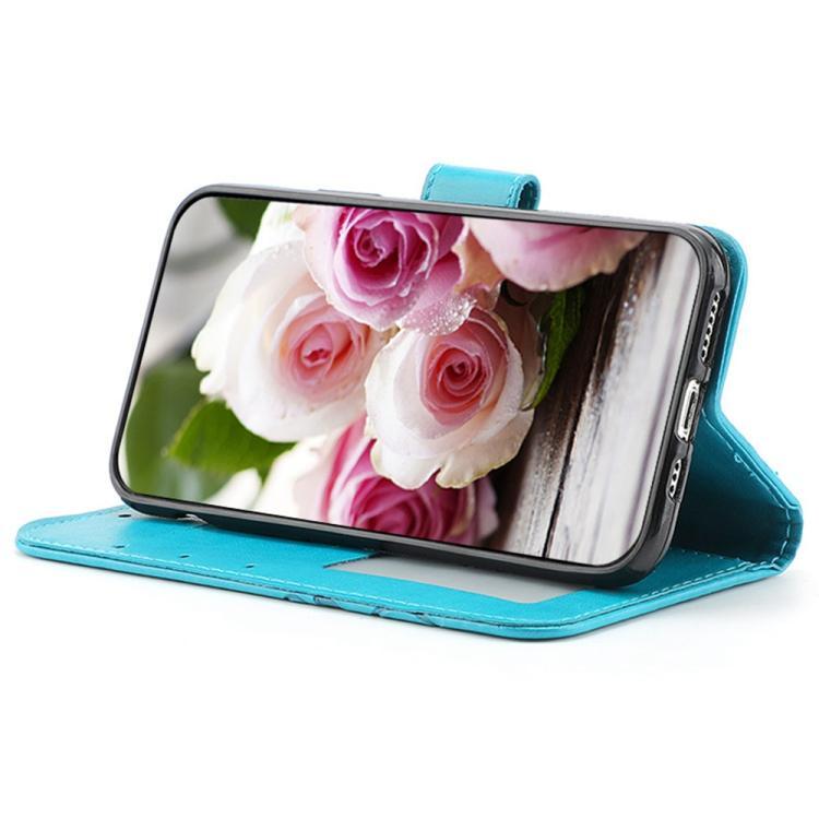 Rose Butterfly Embossed Leather Phone Case, For iPhone 17 Pro Max, For iPhone 17 Pro, For iPhone 17, For iPhone 17 Air