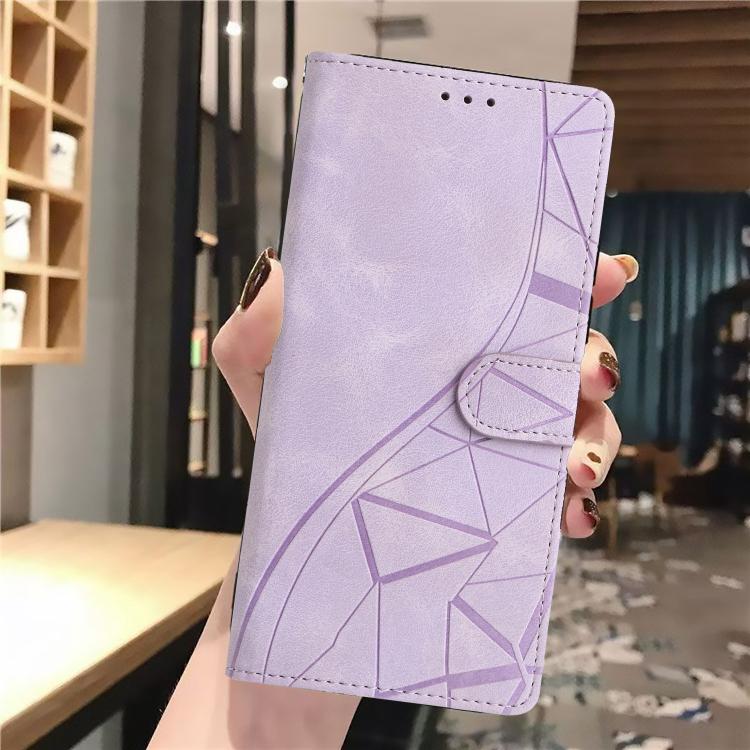 Triangles Embossed Leather Phone Case, For iPhone 13, For iPhone 12 / 12 Pro, For iPhone 12 Pro Max, For iPhone 11 Pro Max