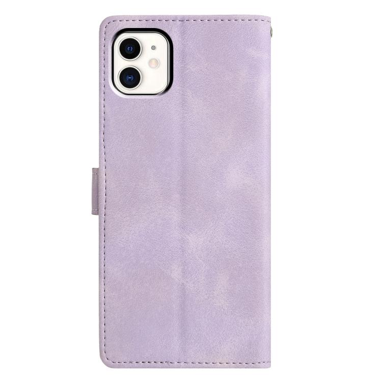 Triangles Embossed Leather Phone Case, For iPhone 11, For iPhone 11 Pro, For iPhone X / XS, For iPhone XR
