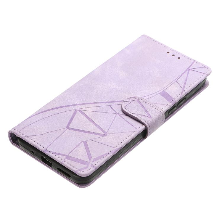 Triangles Embossed Leather Phone Case, For iPhone XS Max, For iPhone 7 Plus / 8 Plus