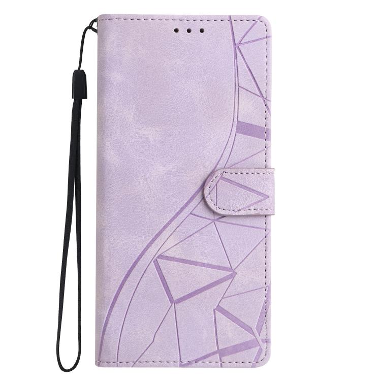Triangles Embossed Leather Phone Case, For iPhone 17 Pro Max, For iPhone 17 Pro, For iPhone 17, For iPhone 17 Air