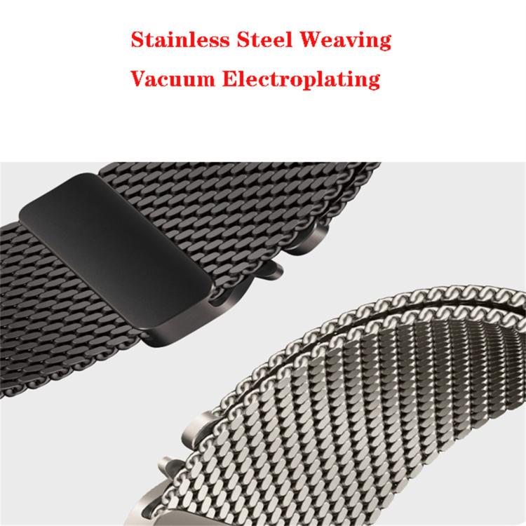 xDfind Umbrella Buckle Think Milanese Stainless Steel Watch Band, For Apple Watch 46mm / 49mm / 45mm / 44mm, For Apple Watch 42mm / 41mm / 40mm / 38mm