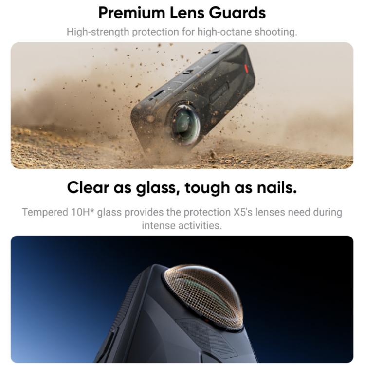 Rotating Anti-Scratch Lens Film, For insta360 X5