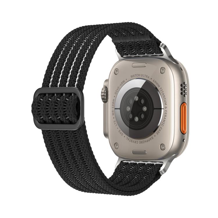 Breathable Nylon Fish Line Weaving Watch Band, For Apple Watch 46mm / 49mm / 45mm / 44mm, For Apple Watch 42mm / 41mm / 40mm / 38mm