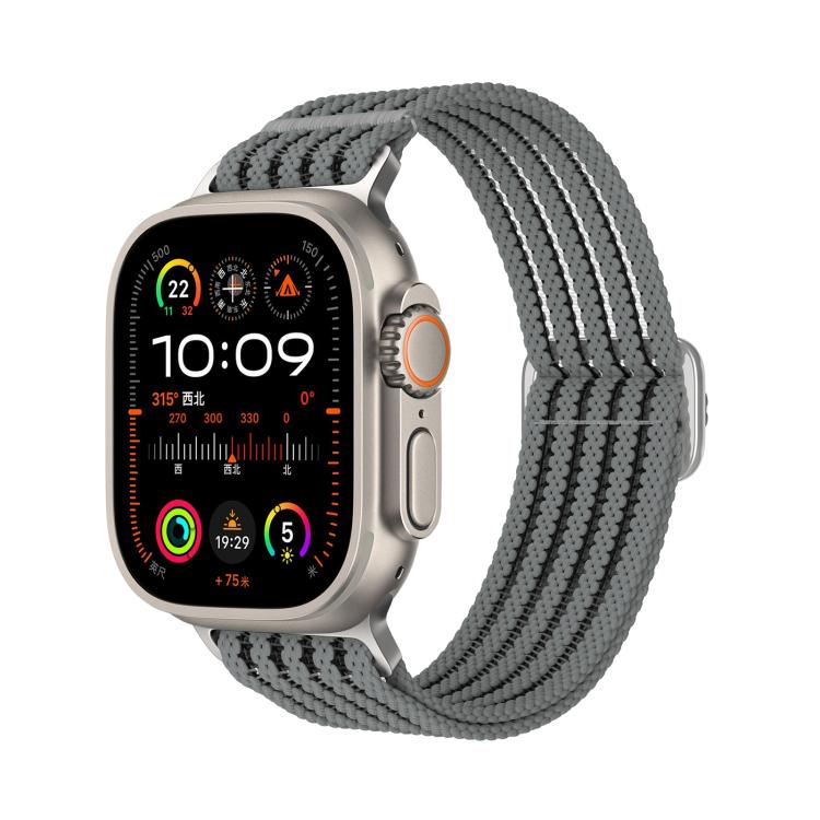 Breathable Nylon Fish Line Weaving Watch Band, For Apple Watch 46mm / 49mm / 45mm / 44mm, For Apple Watch 42mm / 41mm / 40mm / 38mm