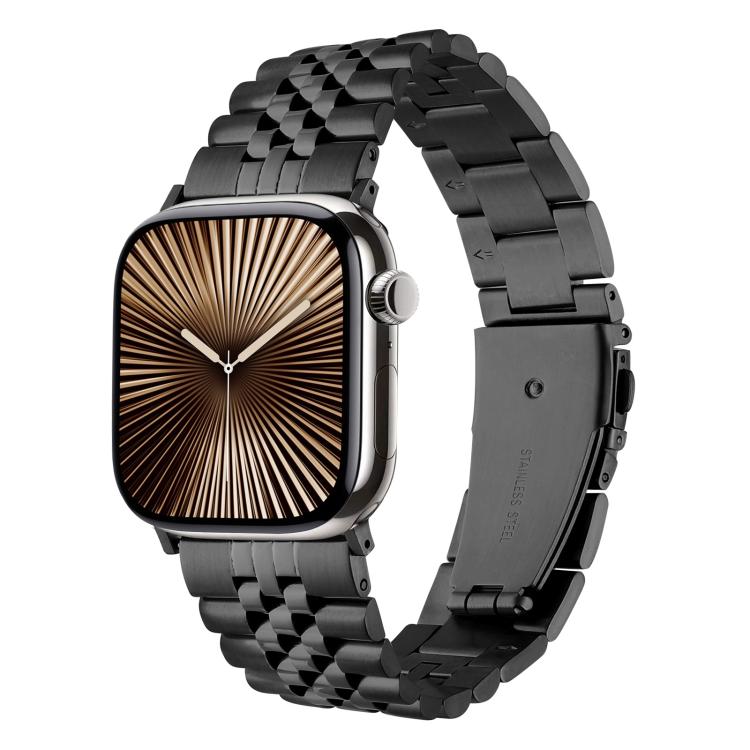 Quick Release Five-bead Metal Watch Band, For Apple Watch 46mm / 49mm / 45mm / 44mm, For Apple Watch 42mm / 41mm / 40mm / 38mm