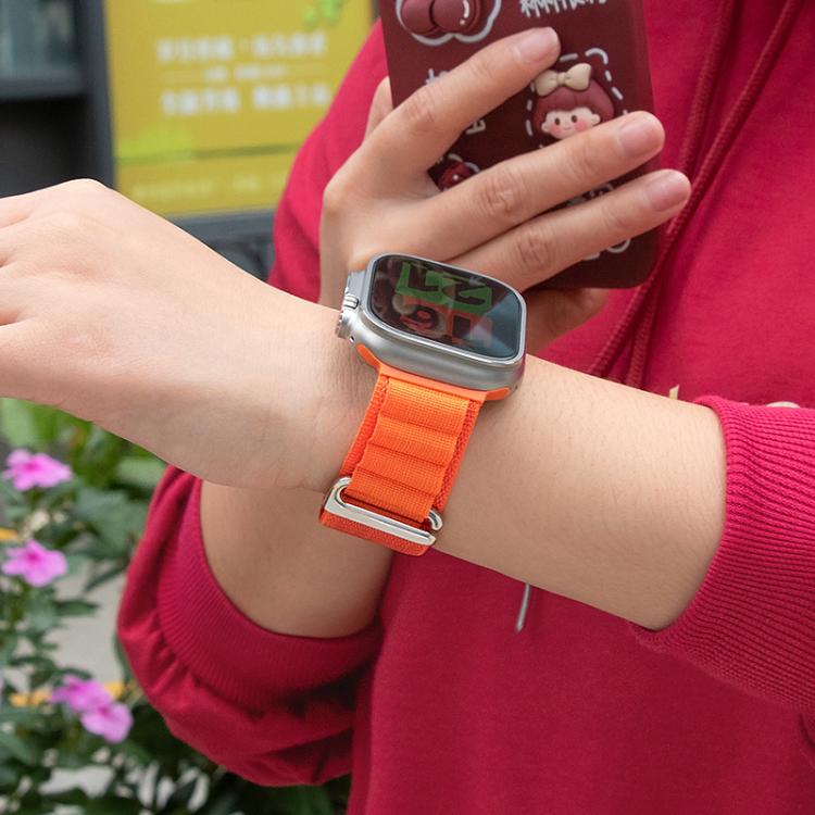 xDfind Aline Nylon Loop Watch Band, For Apple Watch 46mm / 49mm / 45mm / 44mm, For Apple Watch 42mm / 41mm / 40mm / 38mm